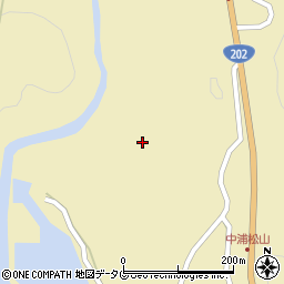 長崎県西海市西海町中浦北郷1134周辺の地図