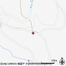 大分県竹田市久住町大字白丹3574-1周辺の地図