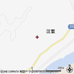 熊本県玉名郡和水町江栗1523周辺の地図