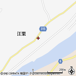 熊本県玉名郡和水町江栗134周辺の地図