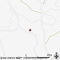 大分県竹田市久住町大字白丹3355周辺の地図