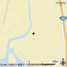 長崎県西海市西海町中浦北郷1144周辺の地図