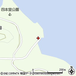 長崎県西海市西彼町白崎郷553周辺の地図