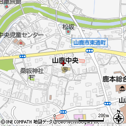 共同松東公民館周辺の地図