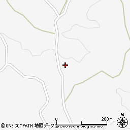 大分県竹田市久住町大字白丹3127周辺の地図