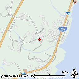 長崎県西海市西彼町八木原郷1928周辺の地図