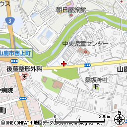 藤本商事株式会社　山鹿営業所周辺の地図