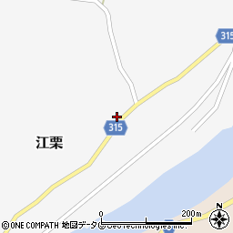 熊本県玉名郡和水町江栗78周辺の地図