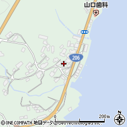 長崎県西海市西彼町八木原郷1855周辺の地図
