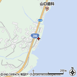 長崎県西海市西彼町八木原郷1833周辺の地図