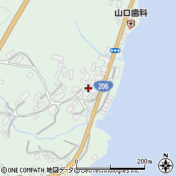 長崎県西海市西彼町八木原郷1822-1周辺の地図