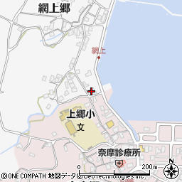 長崎県南松浦郡新上五島町網上郷2周辺の地図