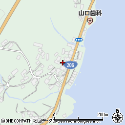 長崎県西海市西彼町八木原郷1821周辺の地図