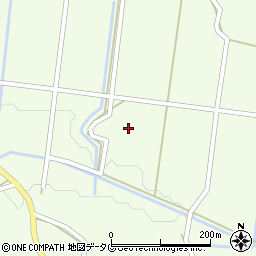 熊本県山鹿市蒲生707周辺の地図