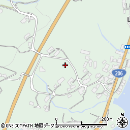 長崎県西海市西彼町八木原郷1957周辺の地図