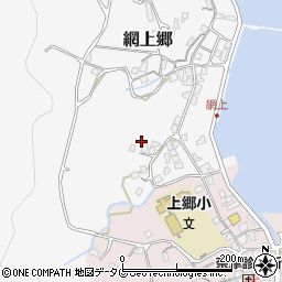 長崎県南松浦郡新上五島町網上郷20周辺の地図