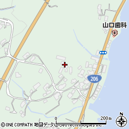 長崎県西海市西彼町八木原郷1799-1周辺の地図
