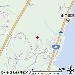 長崎県西海市西彼町八木原郷1799周辺の地図