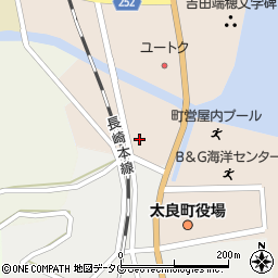 佐賀県藤津郡太良町油津12-1周辺の地図
