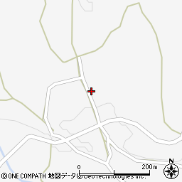 大分県竹田市久住町大字白丹3617周辺の地図