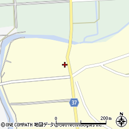 熊本県山鹿市菊鹿町木野3416周辺の地図