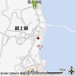 長崎県南松浦郡新上五島町網上郷134周辺の地図