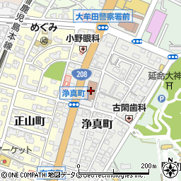 大牟田市消防本部周辺の地図