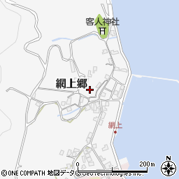 長崎県南松浦郡新上五島町網上郷306周辺の地図