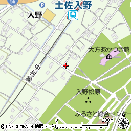 高知県幡多郡黒潮町入野1918周辺の地図
