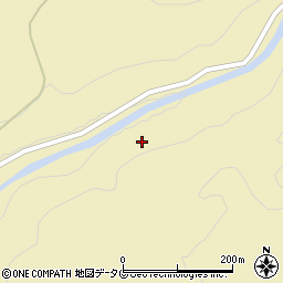 木護川周辺の地図