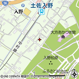 高知県幡多郡黒潮町入野1918-7周辺の地図