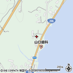 長崎県西海市西彼町八木原郷1767周辺の地図