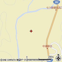 長崎県西海市西海町中浦北郷2201周辺の地図