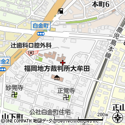西田文雄土地家屋調査士事務所周辺の地図