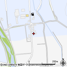 熊本県山鹿市菊鹿町下内田358-2周辺の地図
