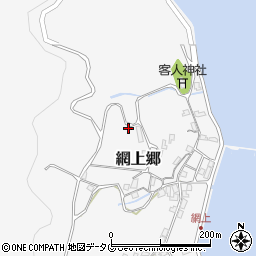 長崎県南松浦郡新上五島町網上郷297周辺の地図