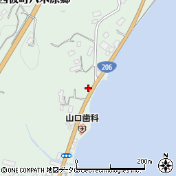 長崎県西海市西彼町八木原郷1525周辺の地図