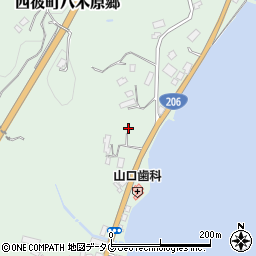 長崎県西海市西彼町八木原郷1528周辺の地図