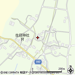 熊本県山鹿市蒲生298周辺の地図