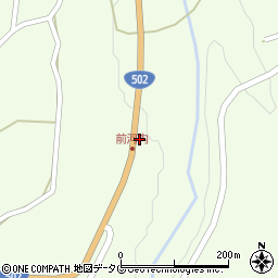 大分県臼杵市野津町大字前河内1881周辺の地図