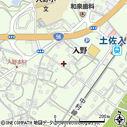 高知県幡多郡黒潮町入野1765-1周辺の地図