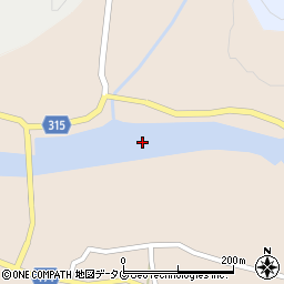 菊池川周辺の地図
