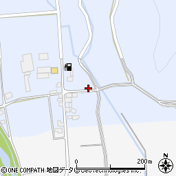 熊本県山鹿市菊鹿町下内田363-1周辺の地図