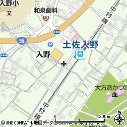 高知県幡多郡黒潮町入野1950-1周辺の地図