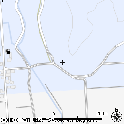 熊本県山鹿市菊鹿町下内田323周辺の地図