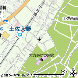 高知県幡多郡黒潮町入野2304-3周辺の地図