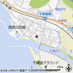長崎県東彼杵郡東彼杵町千綿宿郷1191周辺の地図