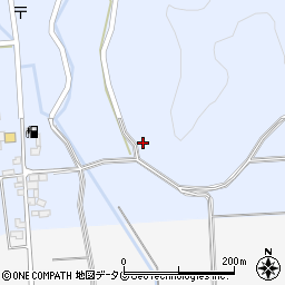 熊本県山鹿市菊鹿町下内田310周辺の地図