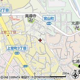 福岡県大牟田市真道寺町46周辺の地図