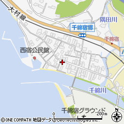 長崎県東彼杵郡東彼杵町千綿宿郷1195周辺の地図